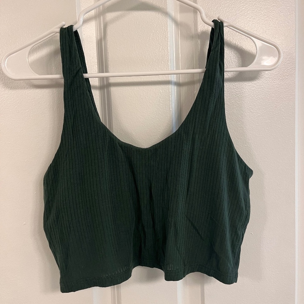aerie cropped tank/bralette